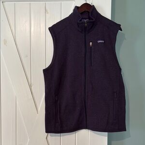 Patagonia Better Sweater  Deep Purple Sleeveless Fleece